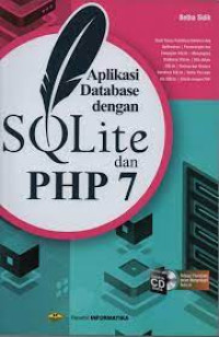Aplikasi database dengan sqlite dan php 7