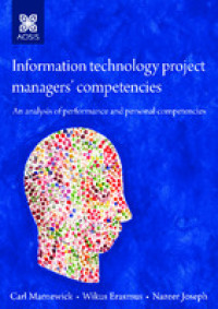 Information technology project manager's competencies