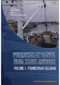 Permesinan Bantu Pada Kapal Modern Volume 1 : Permesinan Geladak