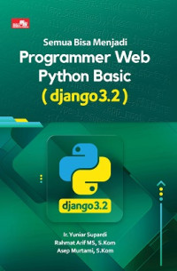 Semua bisa menjadi programmerweb python basic (django 3.2)