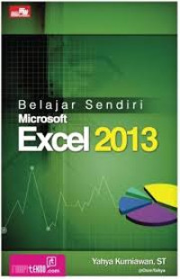 Belajar sendiri microsoft excel 2013