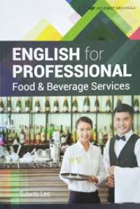 English for Professional : Food & Beverage Services