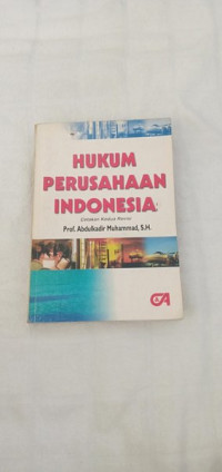 Hukum Perusahaan Indonesia