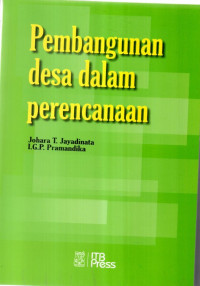 Pembangunan Desa dalam perencanaan